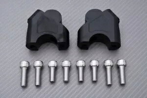 �n���h���o�[ �o�[���C�U�[ �u���b�N 30mm SUZUKI VSTROM / XT 650 C7 2017-2024 Handlebar Bar Riser Black 30mm SUZUKI VSTROM / XT 650 C7 2017-2024 �y���s�A���i�z