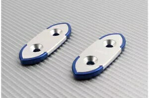 ~[ g pl A~ u[ 28 mm KAWASAKI ZXR 400 ZX400 1991-1999 f 2- Mirror trim panels aluminum blue 28 mm KAWASAKI ZXR 400 ZX400 1991-1999 model 2-