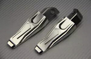Vo[ yA A tbgXg & yO }n YZF R125 R-125 2011-2014 Silver Pair of Rear Foot Rests & Pegs YAMAHA YZF R125 R-125 2011-2014