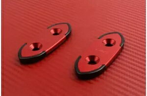 [WubN~[ ubNItv[g 28 mm XYL RGV 250 1991-1996 f 2 Rouge-Black Mirrors Block Off Plates 28 mm SUZUKI RGV 250 1991-1996 Model 2
