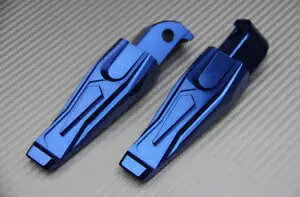 �u���[ ���A�t�b�g���X�g & �y�O�y�A ���}�n FAZER 800 FZ8-S RN25 2011-2015 Blue Pair of Rear Foot Rests & Pegs YAMAHA FAZER 800 FZ8-S RN25 2011-2015 �y���s�A���i�z