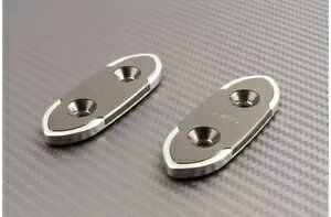 `^A~~[ubNItv[g 28 mm XYL GSXR 600 SRAD 1997-2000 f 2 Titane-Alu Mirrors Block Off Plates 28 mm SUZUKI GSXR 600 SRAD 1997-2000 Model 2