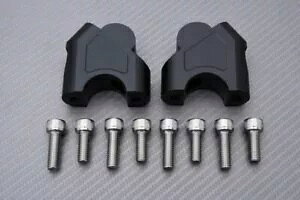 �n���h���o�[ �o�[���C�U�[ �u���b�N 30mm �h�D�J�e�B �n�C�p�[���^�[�h 950 2019-2024 Handlebar Bar Riser Black 30mm DUCATI HYPERMOTARD 950 2019-2024 �y���s�A���i�z
