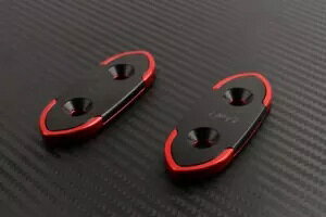~[x[ ubNbh 28mm }n YZF R6 YZF-R6 2008-2016 f 2- Mirror bezels black-red 28mm Yamaha YZF R6 YZF-R6 2008-2016 Model 2-