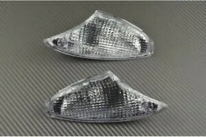 zCgNAtgECJ[̃yA BMW K1300S 1300S K1300 S 0508 2009-2015 Pair of White Clear Front Turn Signals BMW K1300S 1300S K1300 S 0508 2009-2015