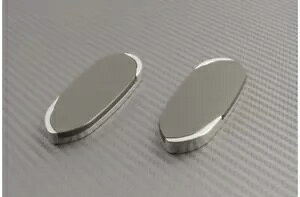 ~[pl `^ A~jE 43 mm SUZUKI GSXR 750 GSX-R 2004-2005- Mirror panels titanium aluminium 43 mm SUZUKI GSXR 750 GSX-R 2004-2005-