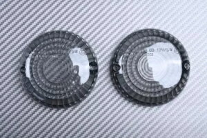 �X���[�N �t�����g �E�C���J�[ �����Y R&L ���}�n �r���[�S 250 XV250 / XV250-S 92-2000 Smoke Front Turn Signals Lenses R & L YAMAHA VIRAGO 250 XV250 / XV250-S 92-2000 �y���s�A���i�z
