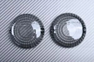 X[N tg ECJ[ Y R&L }n VMAX 1200 V-MAX 1994-2007 ̃yA Pair of Smoke Front Turn Signals Lenses R & L YAMAHA VMAX 1200 V-MAX 1994-2007