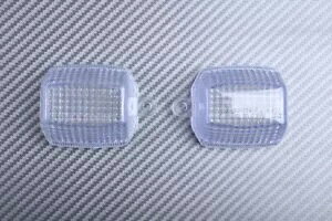 �y�A�E�C���J�[�L���b�v �t�����g���E �N���A KAWASAKI GPZ 500 EX500A 1987-2003- Pair turn signal cap front left & right clear KAWASAKI GPZ 500 EX500A 1987-2003-