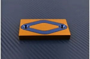 S[hu[ tg/A u[LtU[o[ Lbv }n XT 660 X/R 2004-2014 Gold-Blue Front / Rear Brake Fluid Reservoir Cap YAMAHA XT 660 X / R 2004-2014