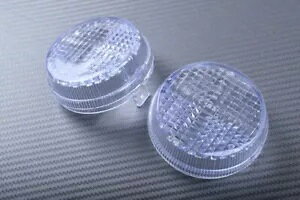 yA CWP[^[ Lbv tg E NA z_ CB 1100 CB1100 SC65 2013-2018- Pair Indicator Cap Front Left & Right Clear Honda CB 1100 CB1100 SC65 2013-2018-