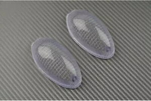 yA ECJ[ Lbv tg E NA DUCATI MONSTER 400 M400 2006-2010- Pair turn signal cap front left & right clear DUCATI MONSTER 400 M400 2006-2010-