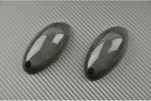 �y�A �C���W�P�[�^�[ �L���b�v �t�����g L&R �u���b�N �e�B���e�b�h DUCATI MONSTER S4RS M4 2006-2010- Pair Indicator Cap Front L&R Black Tinted DUCATI MONSTER S4RS M4 2006-2010- �y���s�A���i�z
