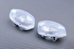 �y�A�E�C���J�[�L���b�v �t�����g���E �N���A ���}�n MT07 MT-07 RM04 2014-2017- Pair turn signal cap front left & right clear Yamaha MT07 MT-07 RM04 2014-2017- �y���s�A���i�z
