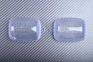 NA tg ECJ[ Y yA R&L z_ VTR 1000 SP1 SC45 1999-2001 Pair of Clear Front Turn Signals Lenses R & L HONDA VTR 1000 SP1 SC45 1999-2001