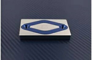 Vo[u[ tg/A u[LtU[o[ Lbv }n YBR 250 Silver-Blue Front / Rear Brake Fluid Reservoir Cap YAMAHA YBR 250