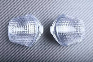 ペア インジケーター キャップ フロント左右 クリア HONDA CBR 600 F PC25 1991-1994- Pair Indicator Cap Front Left & Right Clear HONDA CBR 600 F PC25 1991-1994-