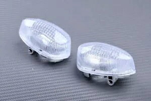 NA tg ECJ[ Y yA R&L }n VMAX 1700 V-MAX 2009-2017 Pair of Clear Front Turn Signals Lenses R & L YAMAHA VMAX 1700 V-MAX 2009-2017