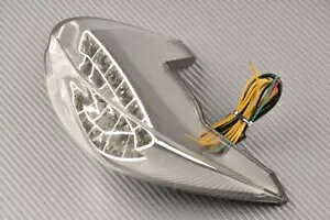 LED �u���[�L���C�g �e�[�����C�g �����d���t�� �N���A KTM SuperDuke 990 R 990R LC8 2008-2013- LED brake light taillight with flashlight clear KTM SuperDuke 990 R 990R LC8 2008-2013- �y���s�A���i�z