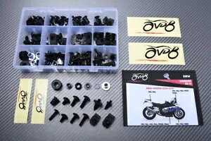 �g�����l�W �g�����⑫�Z�b�g �u���b�N BMW S1000RR 2009-2014- Trim screws trim supplementary set black BMW S1000RR 2009-2014- �y���s�A���i�z