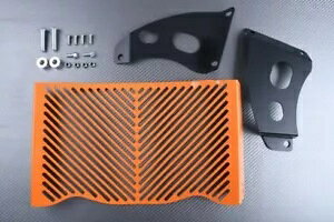 WG^[O/WG^[یO ORANGE KTM ENDURO 690 LC4 2008-2017- Radiator grille / radiator protection grille ORANGE KTM ENDURO 690 LC4 2008-2017-