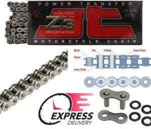 JT X-Ring X[p[ HD hCu `F[ 530 Z3 110 L XYL GSF1200 ofBbg 1995 - 2005 JT X-Ring Super HD Drive Chain 530 Z3 110 L SUZUKI GSF1200 BANDIT 1995 - 2005