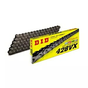 ���}�n MT-125 2014-2019 DID X �����O�����\�h���C�u�`�F�[�� 428 VX132L �ɓK���B FITS YAMAHA MT-125 2014-2019 DID X-Ring High Performance Drive Chain 428 VX132L �y���s�A���i�z