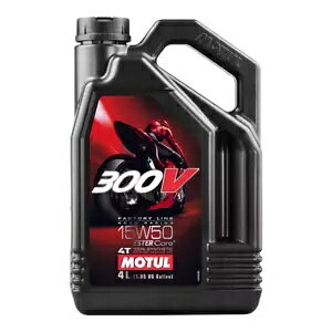 MOTUL 300V 15W-50 4 �X�g���[�N �t�@�N�g���[���C�� ���[�h���[�V���O 4 ���b�^�[ MOTUL 300V 15W-50 4 STROKE FACTORY LINE ROAD RACING 4 LITRES �y���s�A���i�z