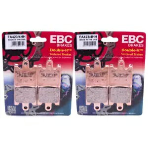 }n FJR1300 2006-20 EBC ČtgfBXNu[Lpbh FA423/4HH X2 ZbgɓKB FITS YAMAHA FJR1300 2006-20 EBC Sintered FRONT Disc Brake Pads FA423/4HH X2 SETS