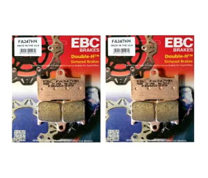 �g���C�A���t 1050 �^�C�K�[ 2007-2010 11 12 13 EBC �t�����g�Č��u���[�L�p�b�h FA347HH �ɓK�� FITS Triumph 1050 Tiger 2007-2010 11 12 13 EBC FRONT Sintered Brake Pads FA347HH �y���s�A���i�z