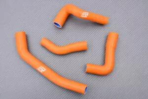 IW EH[^[ WG[^[ VR z[X pCv Lbg KTM DUKE 250 / 390 2017-2020 Orange Water Radiator Silicone Hoses Pipes Kit KTM DUKE 250 / 390 2017-2020