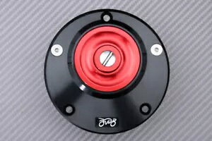 ���b�h �N�C�b�N �����[�X �K�\���� �L���b�v + �L�[ DUCATI MONSTER 620 / �_�[�N 2001-2006 Red Quick Release Petrol Cap + Key DUCATI MONSTER 620 / DARK 2001-2006 �y���s�A���i�z