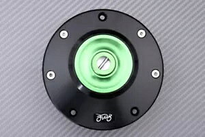 �O���[�� �N�C�b�N �����[�X �K�\���� �L���b�v + �L�[ �z���_ CBR 250RR MC22 91-1998 Green Quick Release Petrol Cap + Key HONDA CBR 250RR MC22 91-1998 �y���s�A���i�z