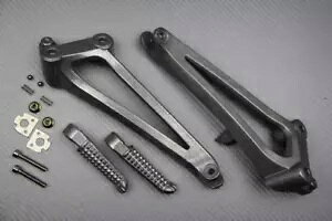 AtbgXgVXe Vo[tbgXg }n YZF R1 YZF-R1 RN22 2009-2011- Rear footrest system silver footrests YAMAHA YZF R1 YZF-R1 RN22 2009-2011-