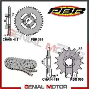 EK1158 `F[ƃXvPbgLbg 13 48 415 PBR MALAGUTI MD-X ENDURO 1987 - 1991 EK1158 Chain and Sprockets Kit 13 48 415 PBR MALAGUTI MD-X ENDURO 1987 - 1991