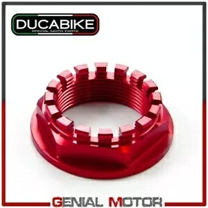 NE _CX (Ergal @BH CNC bh Ducabike Ducati Monster S2R 2004 - 2007) Crown Dice in Ergal Machined CNC Red Ducabike Ducati Monster S2R 2004 - 2007