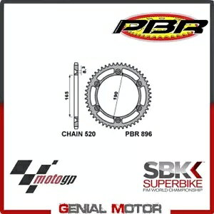 896 50 L A XvPbg PBR TCY 520 - 50  KTM ENDURO 1990 250 896 50 L Rear Sprocket PBR Size 520 - 50 Teeth for KTM ENDURO 1990 250