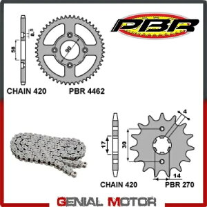 EK2568 `F[ƃXvPbgLbg 15 / 34 / 420 PBR z_ Z125 M / MA L[ 2019 EK2568 Chain and Sprockets Kit 15 / 34 / 420 PBR HONDA Z125 M / MA MONKEY 2019