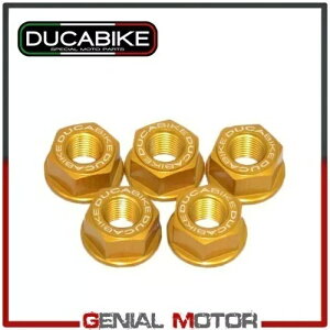 �N���E�� �t�����W �i�b�g �L�b�g �S�[���h 5DSB03B Ducabike Ducati Scrambler 1100 2018 - 2019 Crown Flange Nuts Kit Gold 5DSB03B Ducabike Ducati Scrambler 1100 2018 - 2019 �y���s�A���i�z