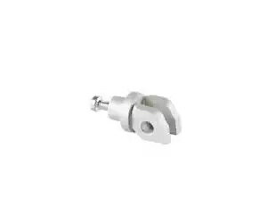 LIGHTECH IWi C_[ tbgXg A_v^[ ?8 Vo[ }n g[T[ 9 GT 2023 LIGHTECH Original Rider Footrest Adapter ?8 Silver Yamaha Tracer 9 GT 2023