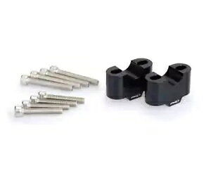 PUIG �n���h���o�[ ���C�U�[ TRIUMPH SCRAMBLER 400 X 2024 �u���b�N PUIG Handlebar Risers TRIUMPH SCRAMBLER 400 X 2024 Black �y���s�A���i�z