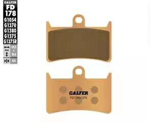 Galfer �t�����g �u���[�L �p�b�h ���}�n XSR 900 GP 2024 FD178 Galfer Front Brake Pads YAMAHA XSR 900 GP 2024 FD178 �y���s�A���i�z
