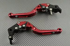 ܂肽ݒo[ yA tbvAbv bh CNC KAWASAKI Z 800 Z800 Z800E 2013- Folding Adjustable Lever Pair Flip Up Red CNC KAWASAKI Z 800 Z800 Z800E 2013-