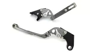 `^ AWX^u tH[fBO u[L Nb` o[ SUZUKI GSX-8R GSX8R 2024-X- Titanium Adjustable Folding Brake Clutch Lever SUZUKI GSX-8R GSX8R 2024-X-