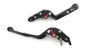 �u���b�N ���b�h �t�H�[���f�B���O ���o�[ �z���_ �z�[�l�b�g 250 CB250F MC31 1996-2007- Black Red Folding Lever Honda Hornet 250 CB250F MC31 1996-2007- �y���s�A���i�z