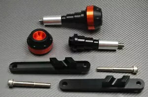 �I�����W �t���[�� �X���C�_�[/�N���b�V�� �p�b�h �z���_ CBR 250 R 2011-2014 �y�A Orange Pair of Frame Sliders / Crash Pad HONDA CBR 250 R 2011-2014 �y���s�A���i�z