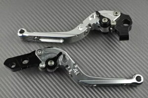܂肽ݒo[ tbvAbv Vo[ CNC KAWASAKI ZX10 1000 1988 1990- Folding Adjustable Lever Flip Up Silver CNC KAWASAKI ZX10 1000 1988 1990-