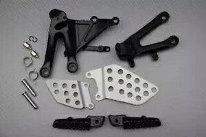 �u���b�N �t�����g �t�b�g���X�g �u���P�b�g & �y�O �z���_ CBR 1000 RR 1000RR SC57 2004-2005 Black Front Foot rests Brackets & Pegs HONDA CBR 1000 RR 1000RR SC57 2004-2005 �y���s�A���i�z
