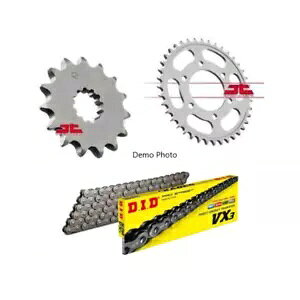 z_ VFR800 F1 2002 - 2013 JT DID VX X-RING `F[tgAXvPbgZbgɓK Fits HONDA VFR800 F1 2002 - 2013 JT DID VX X-RING CHAIN FRONT REAR SPROCKET SET