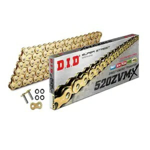 DID ヘビーデューティー X-RING ゴールド ドライブ チェーン 520 ZVMX 120 L ホンダ CRF250 L ラリー 2020 DID HEAVY DUTY X-RING GOLD DRIVE CHAIN 520 ZVMX 120 L HONDA CRF250 L Rally 2020
